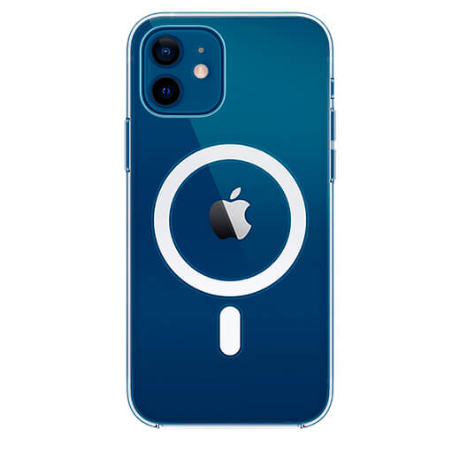 Прозорий чохол Apple Clear Case MagSafe (MHLM3) для iPhone 12/12 Pro