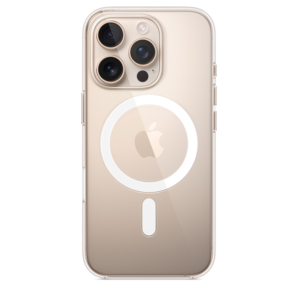 Прозорий чохол Apple Clear Case with MagSafe (MA7E4) для iPhone 16 Pro