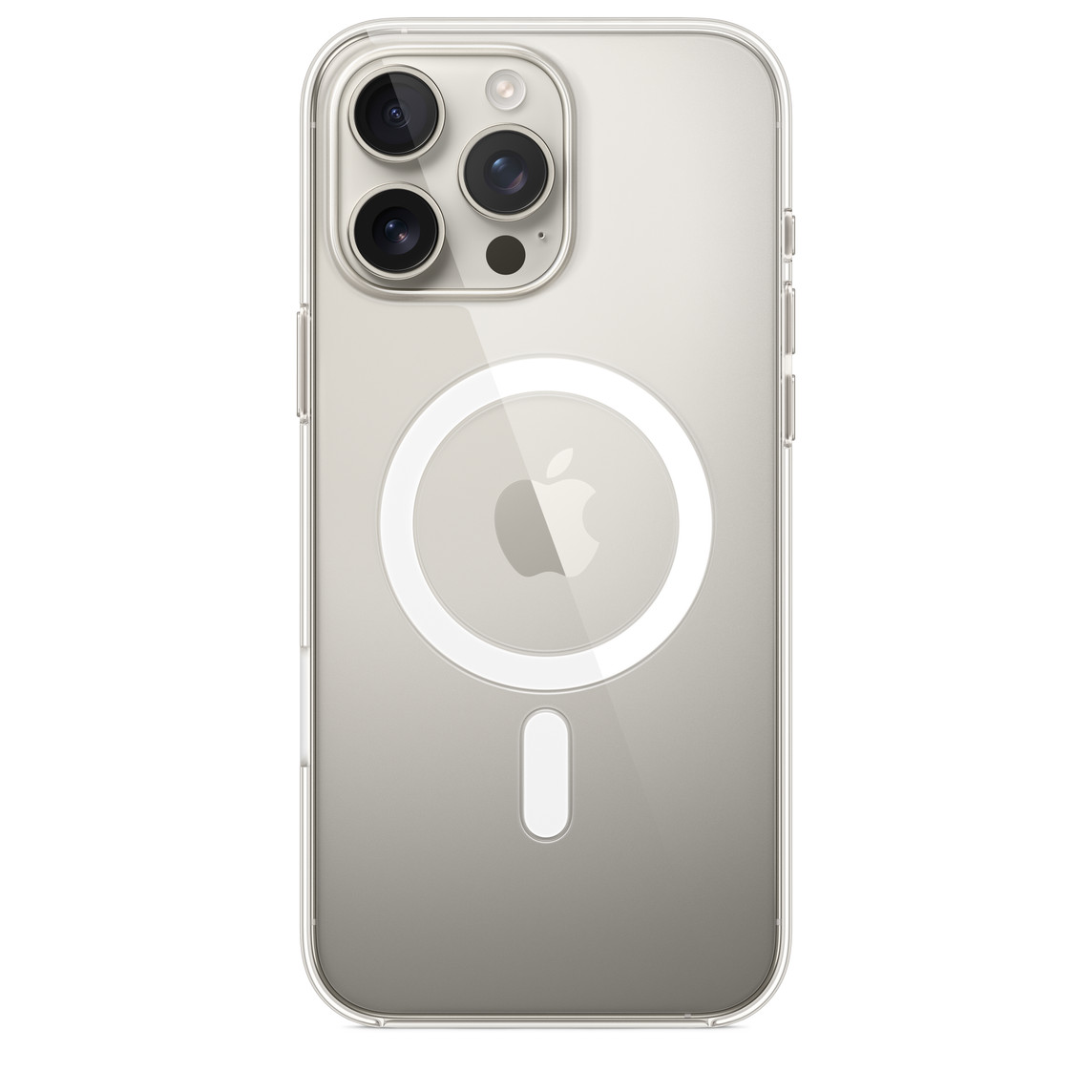 Прозрачный чехол Apple Clear Case with MagSafe (MA7F4) для iPhone 16 Pro Max
