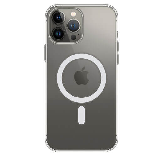 Прозорий чохол Apple Clear Case with MagSafe (MM2X3) для iPhone 13 має класичний дизайн