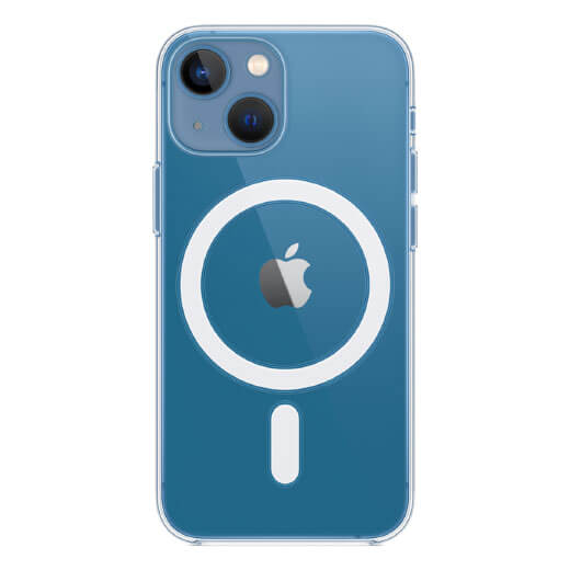 Прозорий чохол Apple Clear Case with MagSafe (MM2X3) для iPhone 13 підтримує MagSafe