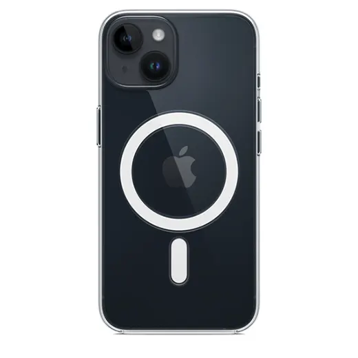 Прозрачный чехол Apple Clear Case with MagSafe (MPU13) для iPhone 14 Plus купить