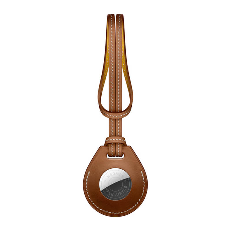 Чохол-петля Apple Herm&egrave;s Bag Charm Bleu Indigo (MX862) для AirTag