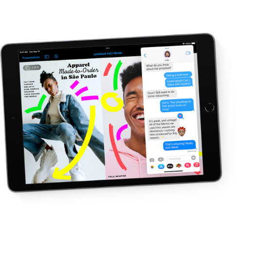 У Apple iPad 9 (2021) Wi-Fi 64Gb Silver (MK2L3) обновленная камера