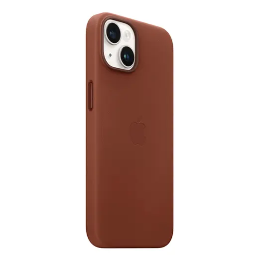 Шкіряний чохол Apple Leather Case з MagSafe Forest Green для iPhone 14 | 13 (MPP53) ціна