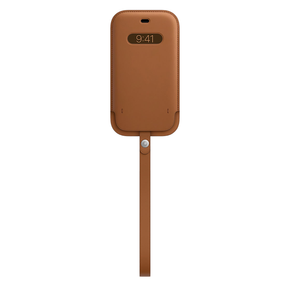 Кожаный чехол Apple Leather Sleeve with MagSafe для iPhone 12