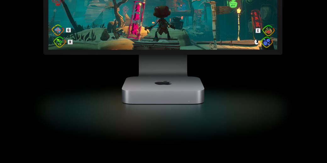 Дизайн и порты Mac mini M2 256Gb 2023 (MMFJ3)