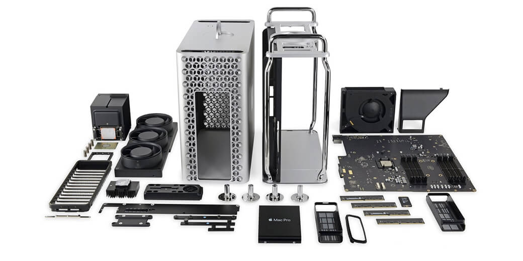 Apple Mac Pro A1991 (2019) Техническое характеристики Apple Mac Pro A1991 (2019)