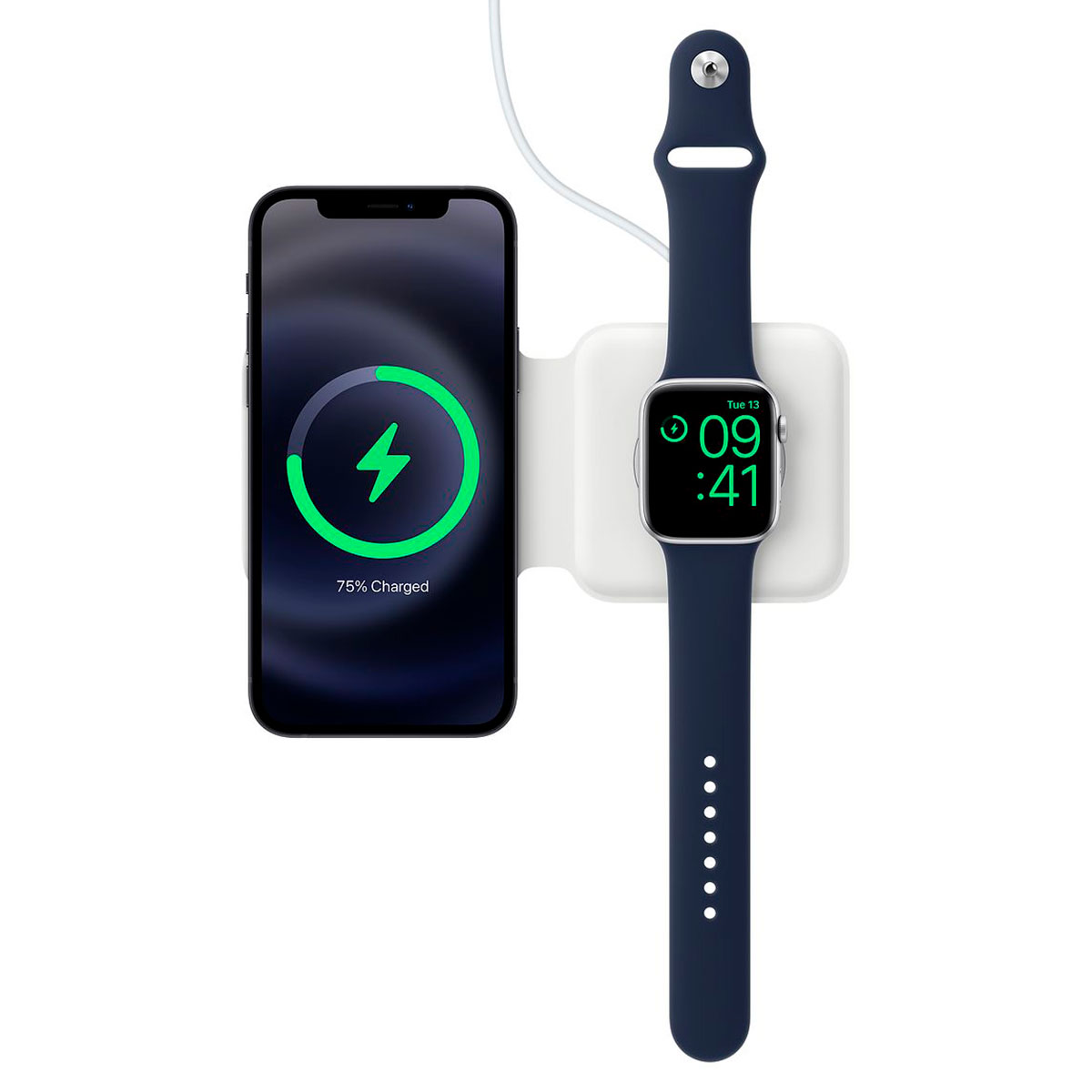 Магнитная беспроводная зарядка Apple MagSafe Charger (MHXH3ZE) для Apple iPhone/AirPods