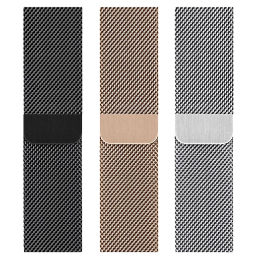 Металлический ремешок Apple Milanese Loop Silver (ML753) для Apple Watch 41mm | 40mm | 38mm 2 | 1 идеально подходит для использования в повседневной жизни или деловой среде.