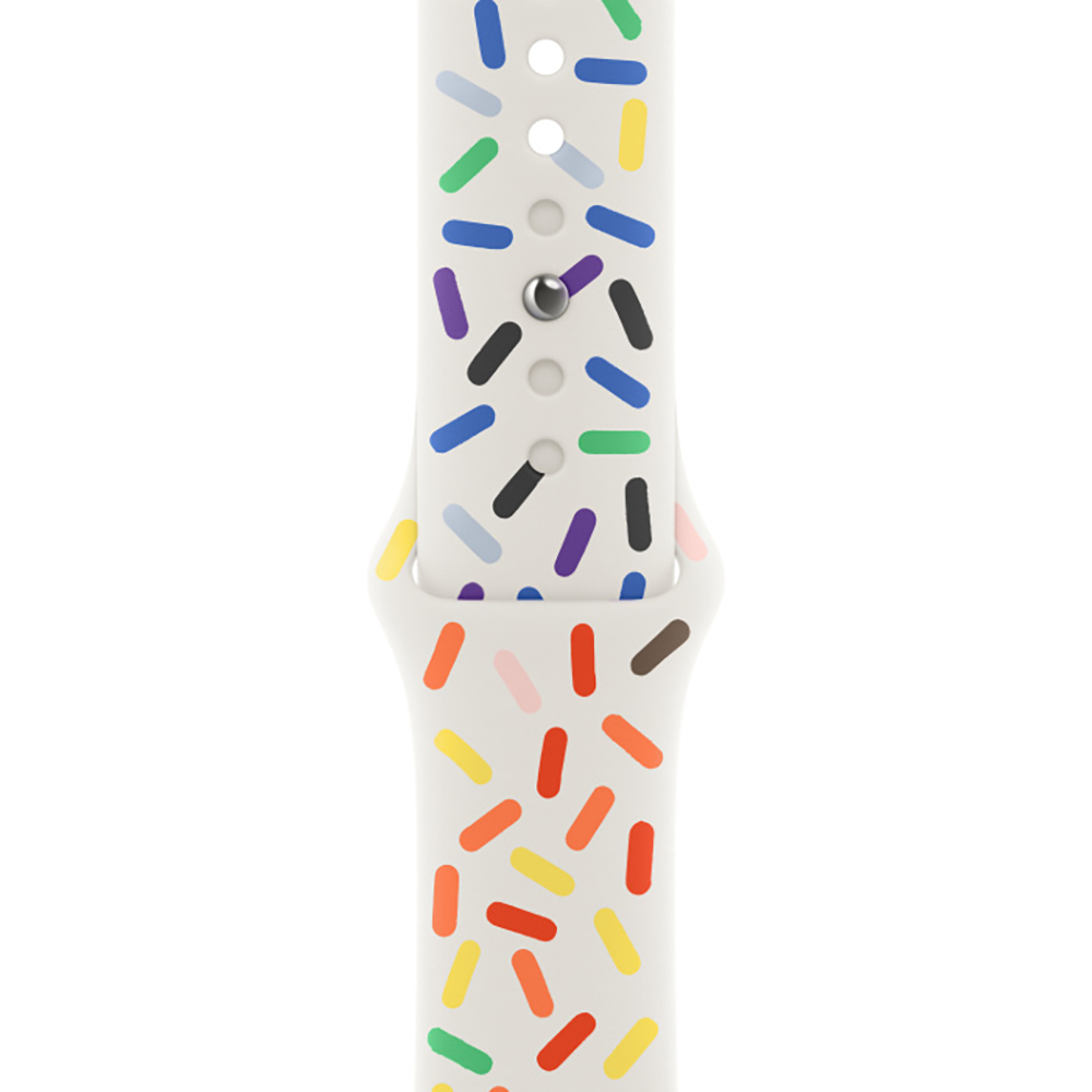 Силиконовый ремешок Apple Pride Edition Sport Band (MRTL3) для Apple Watch 41mm | 40mm | 38mm (S/M)