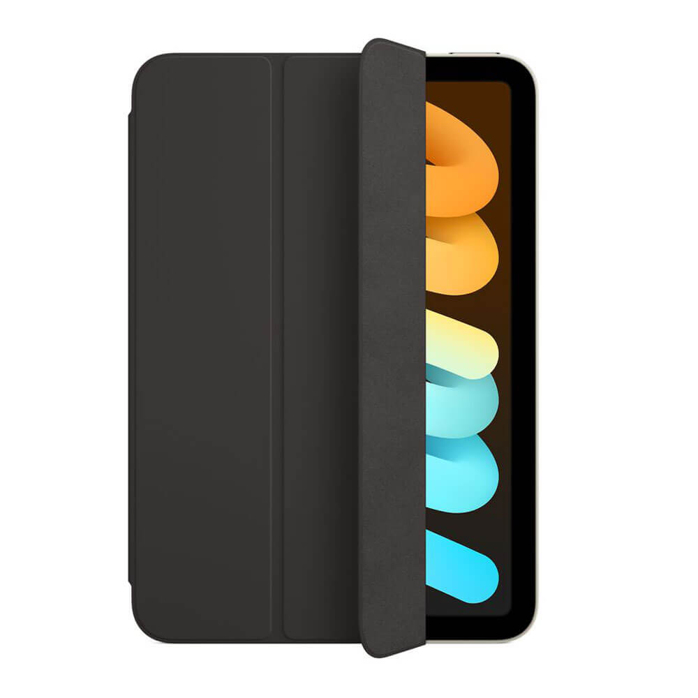 Опция sleep | wake в чехле-книжке Apple Smart Folio Black (MM6G3) для iPad mini 6 (2021)