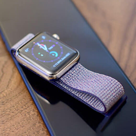 Ремешок Apple Sport Loop Pink Pomelo | Tan (ML2P3) для Apple Watch 41mm | 40mm | 38mm Series специально разработан для тех, кто ведет активный способ жизни