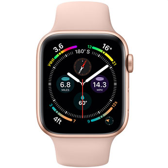 Смарт-годинник Apple Watch SE GPS, 44mm Space Gray Aluminum Case with Black Sport Band (MYDT2) Для прогулянок незнайомою місцевістю використовуючи компас