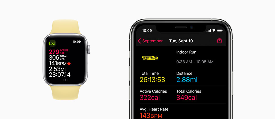 Apple Watch Series 5 44mm Titanium Case Silver Milanese Loop (MWQT2)