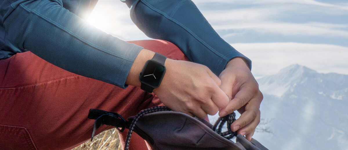 Защитное стекло для Apple Watch Series 5 44mm ZAGG InvisibleShield Ultra Clear