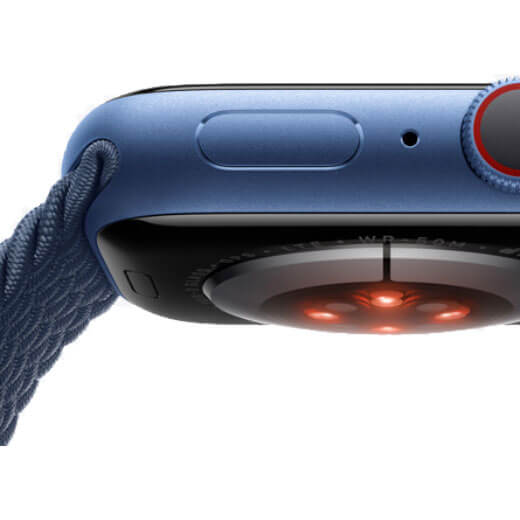 Смарт-часы Apple Watch Series 7 GPS, 45mm Midnight Aluminum Case with Midnight Sport Band (MKN53) созданы для поддержания здоровья