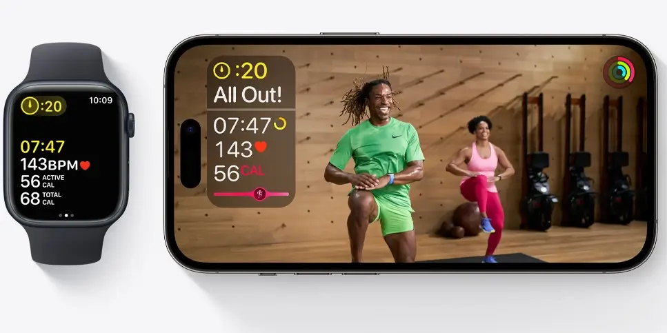 Смарт-годинник Apple Watch Series 8 GPS, 41mm Midnight Aluminum Case with Sport Band (MPLN3)