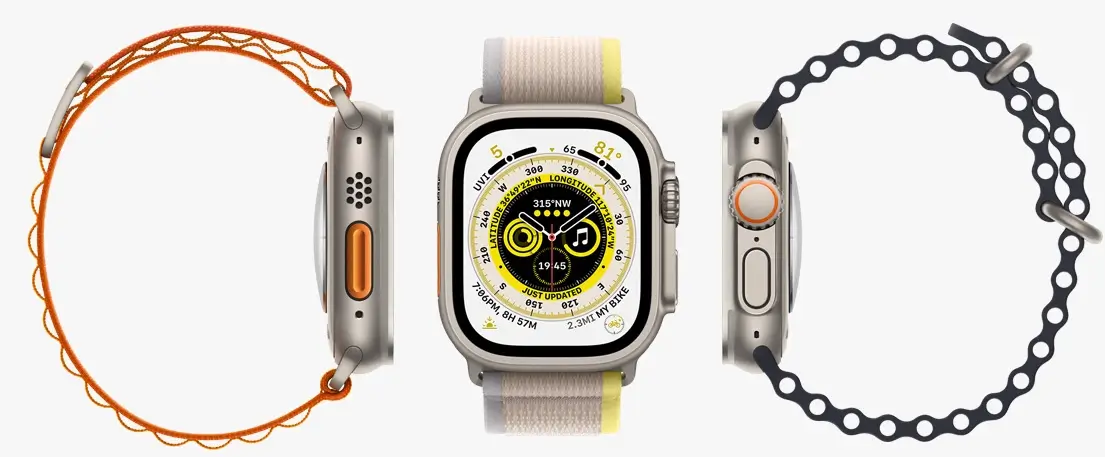 Смарт-часы Apple Watch Ultra Titanium Case with Green Alpine Loop (MQE23) купить