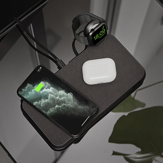 Бездротове зарядний пристрій для Apple Watch Zens Aluminium USB-Stick