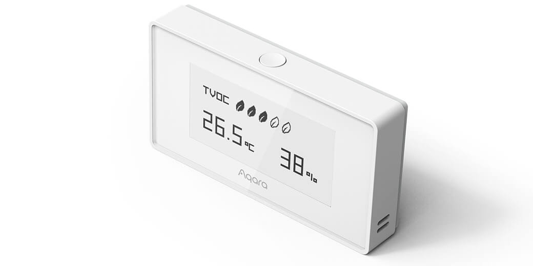 Розумний датчик якості повітря Aqara Monitor Air Quality TVOC Apple HomeKit