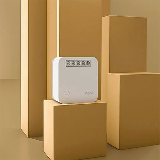 Одноканальное беспроводное реле Aqara Single Switch Module T1 (With Neutral) HomeKit