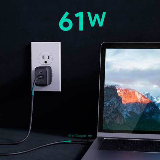 Зарядное устройтсво Aukey Omnia PA-B2 61W