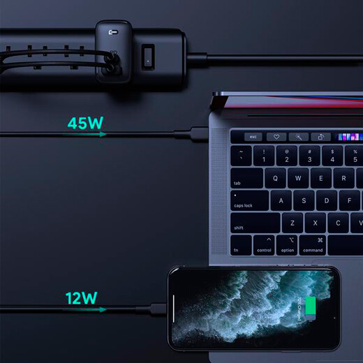 Зарядний пристрій Aukey Omnia PA-B3 Dual-Port 65W