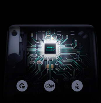 Зарядное устройство Aukey Omnia PA-B4 Dual-Port Dynamic Detect 65W