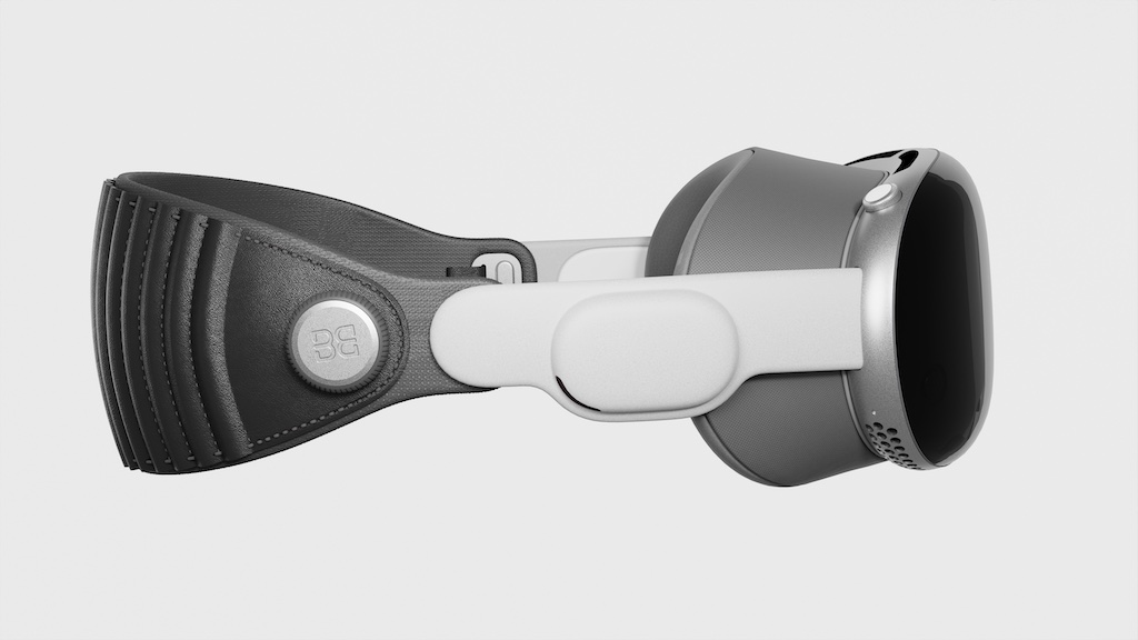 Ремешок BandWerk Nappa Apple Vision Head Band Black для Apple Vision Pro