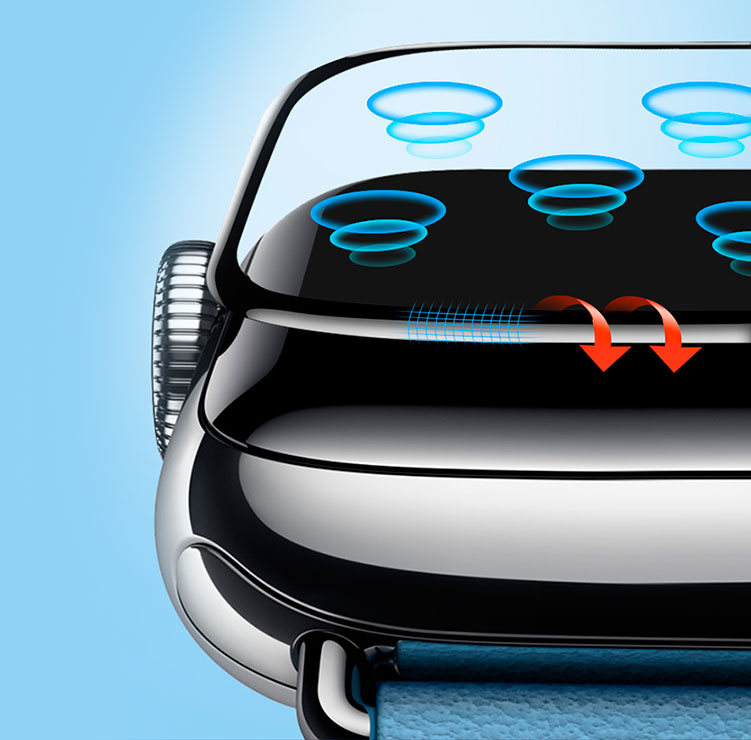 Защитное стекло Baseus 0.2mm Full-screen для Apple Watch 40mm SE 2 | SE | 6 | 5 | 4