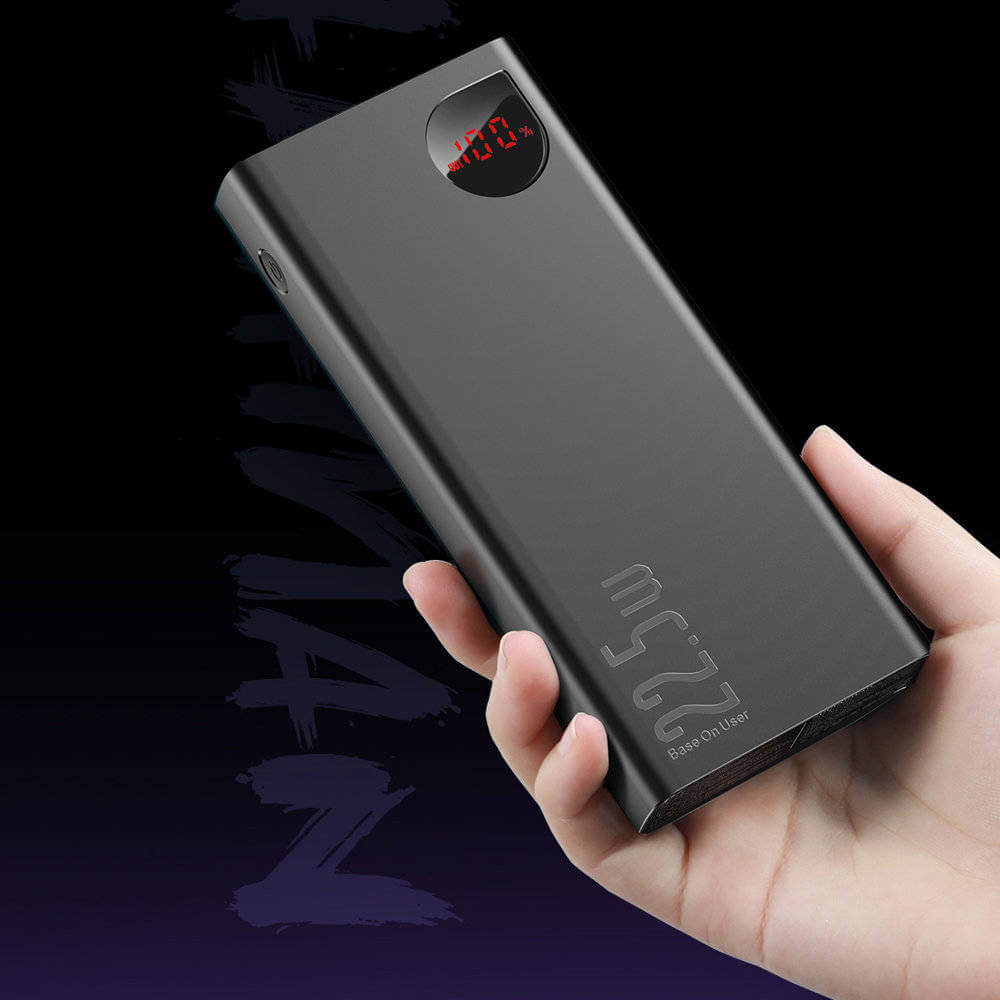 Купити Power Bank Васеус Аmаn Dіgіtаl Dіsрlау Quіsk Сhарgе 20000mAh 22.5W
