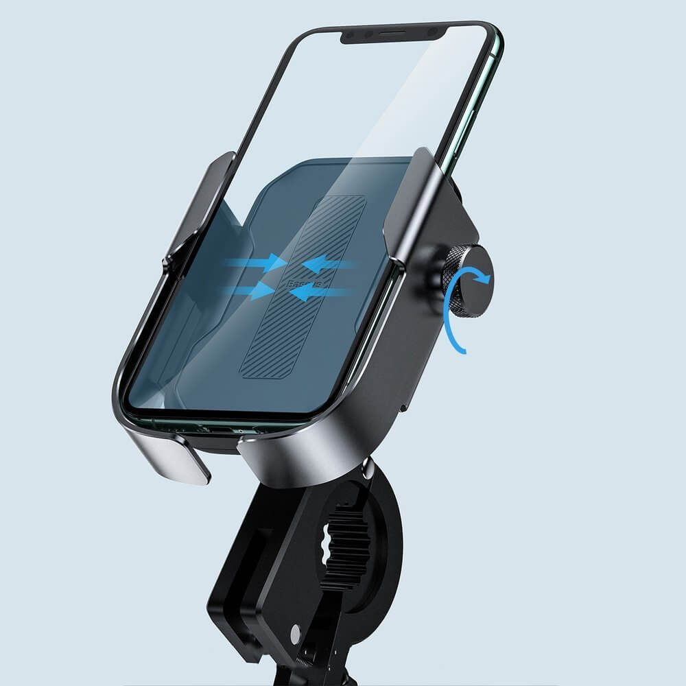 Купити велоутримувач Baseus Armor Motorcycle Holder Black для iPhone | телефона у Києві за низькою ціною