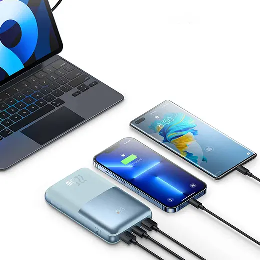 Повербанк Baseus Bipow Pro Digital Display Power Bank Black 20000mAh 22.5W цена