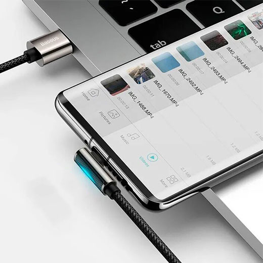 Зарядный кабель Baseus Cable Legend Series Elbow Fast Charging USB to Type-C 66W 2m купить