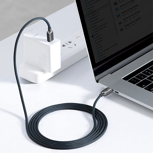 Зарядный кабель Baseus Crystal Shine Type-C to Type-C 100W 1.2m купить