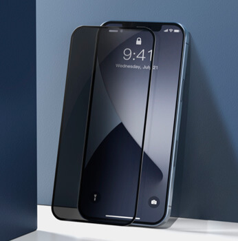 Захисне скло антишпигун Baseus Curved Screen Tempered Glass 0.23mm для iPhone 12