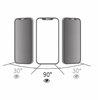 Захисне скло антишпигун Baseus Curved Screen Tempered Glass 0.23mm для iPhone 12