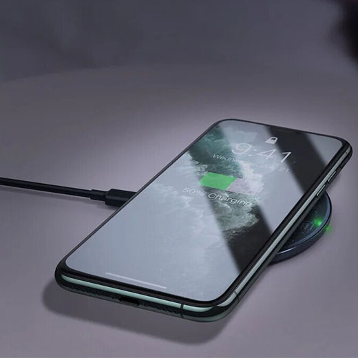 Беспроводное зарядное устройство Baseus Simple Wireless Charger 15W цена