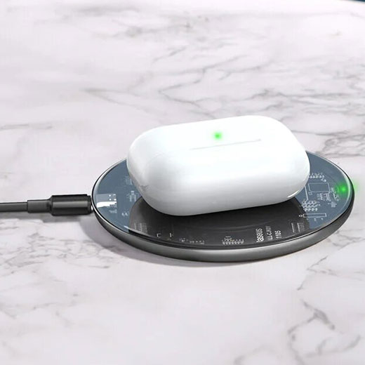 Беспроводное зарядное устройство Baseus Simple Wireless Charger 15W качество