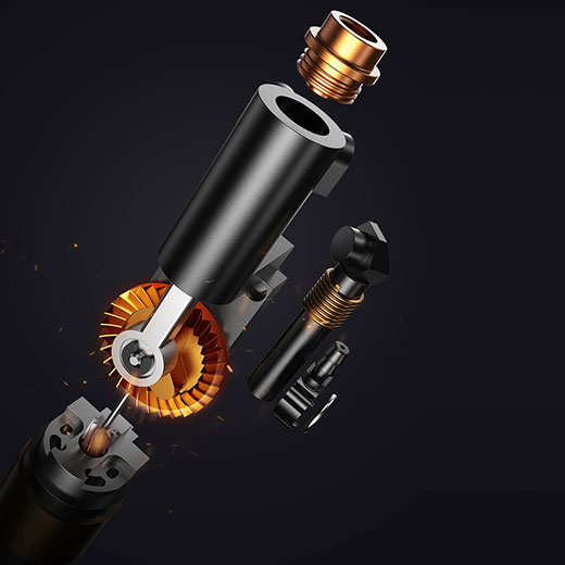 Портативный автомобильный насос Baseus Energy Source Inflator Pump Tarnish Grey цена
