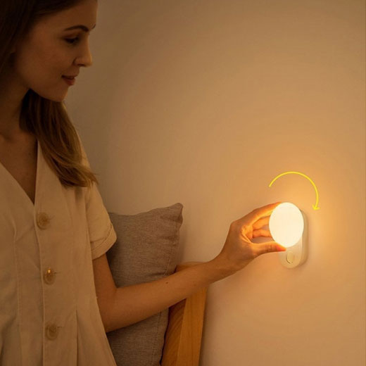 Лампа ночник Baseus Full Moon Human Body Induction Night Light качество и цена