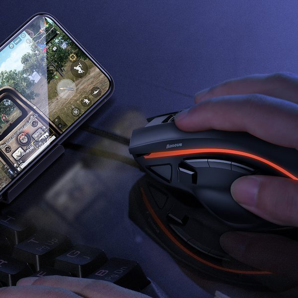 Ігрова миша для комп'ютера Baseus GAMO 9 Programmable Buttons