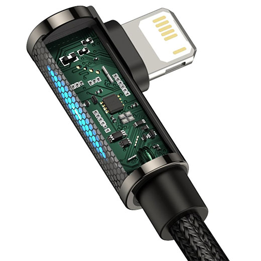 Зарядный кабель Baseus Legend Series Elbow Fast Charging Data Cable USB to Lightning цена