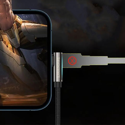 Зарядний кабель Baseus Legend Series Elbow Fast Charging Data Cable USB to Lightning 2.4A 2m ціна