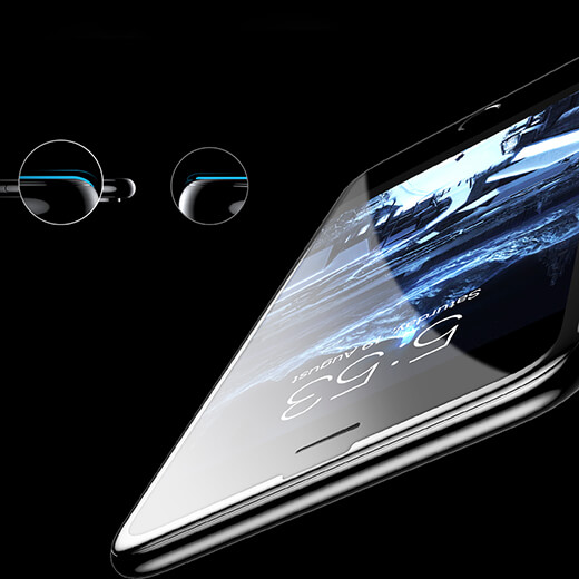 Защитное стекло Baseus PET Soft Edge Tempered Glass для iPhone SE (2020)/8/7/6/6s
