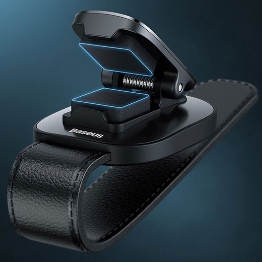 Держатель для очков в машину Baseus Platinum Vehicle Eyewear Clip Clamping Type прочность и качество
