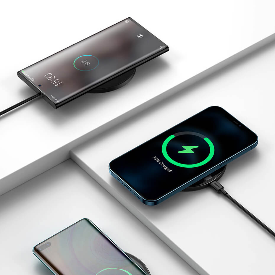 Беспроводная зарядка Baseus Simple Magnetic Wireless Charger для iPhone 14 | 13 | 12