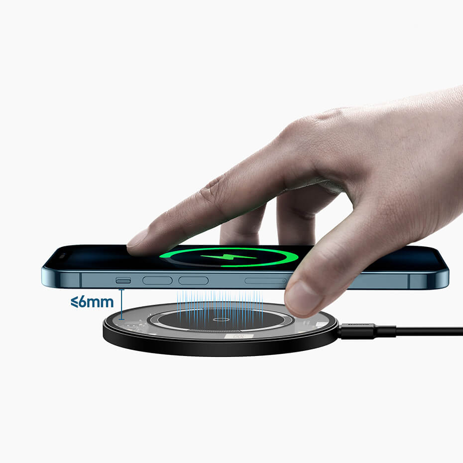 Беспроводная зарядка Baseus Simple Magnetic Wireless Charger для iPhone 14 | 13 | 12