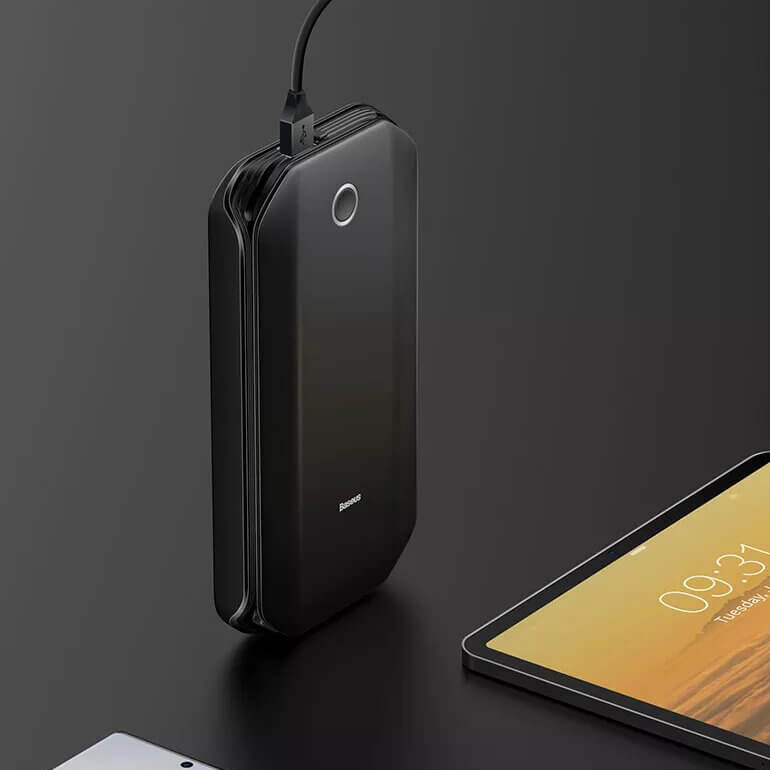 Купить пусковое устройство (бустер) Baseus Super Energy Car Jump Starter Black 8000mAh в Киеве
